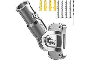 Heavy-Duty Stainless Steel Adjustable Flag Pole Bracket
