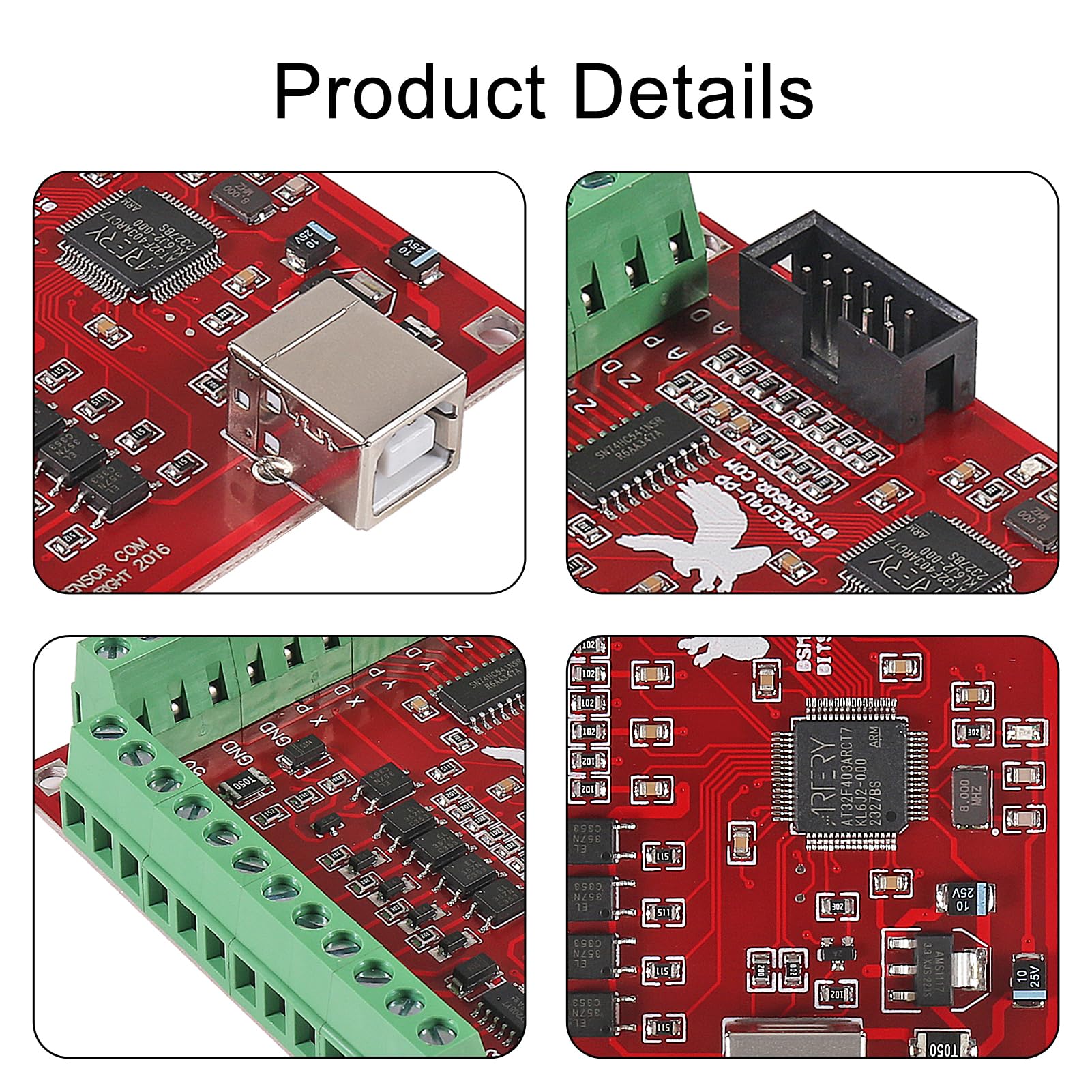 Snapklik.com : Mach3 USB Interface Board, USB MACH3 100Khz Motion ...