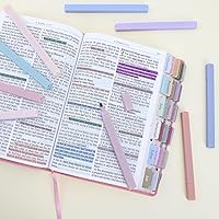 Vista 2 de 12 Bible Highlighters, Aesthetic Highlighter, Pastel Highlighters Assorted Colors, Bible Highlighter and Pens No Bleed, Bi-ble Study Supplies