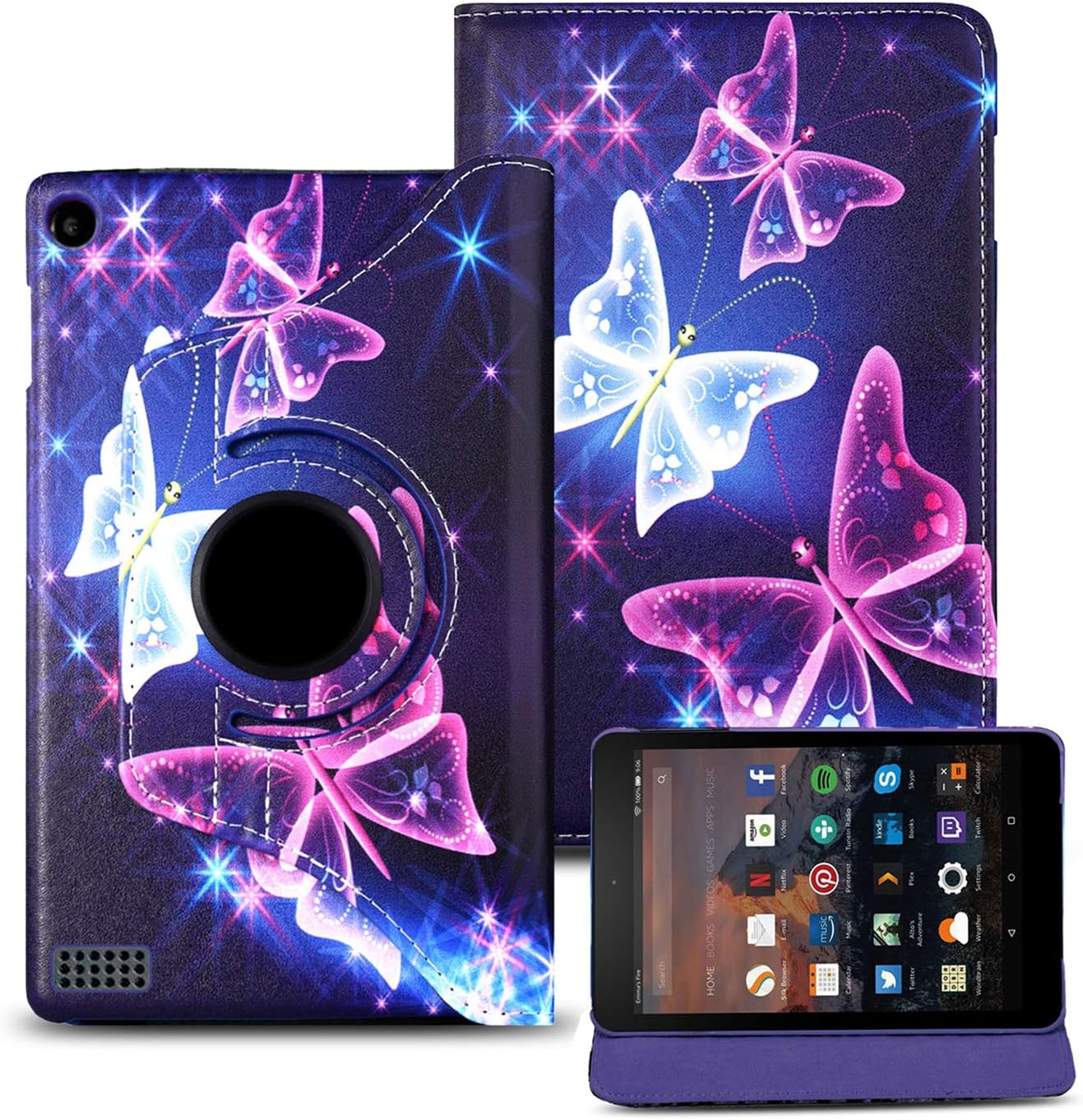 Amazon Fire 7 Tablet Case, (7"inch 2017 7th Generation, 2015 5th