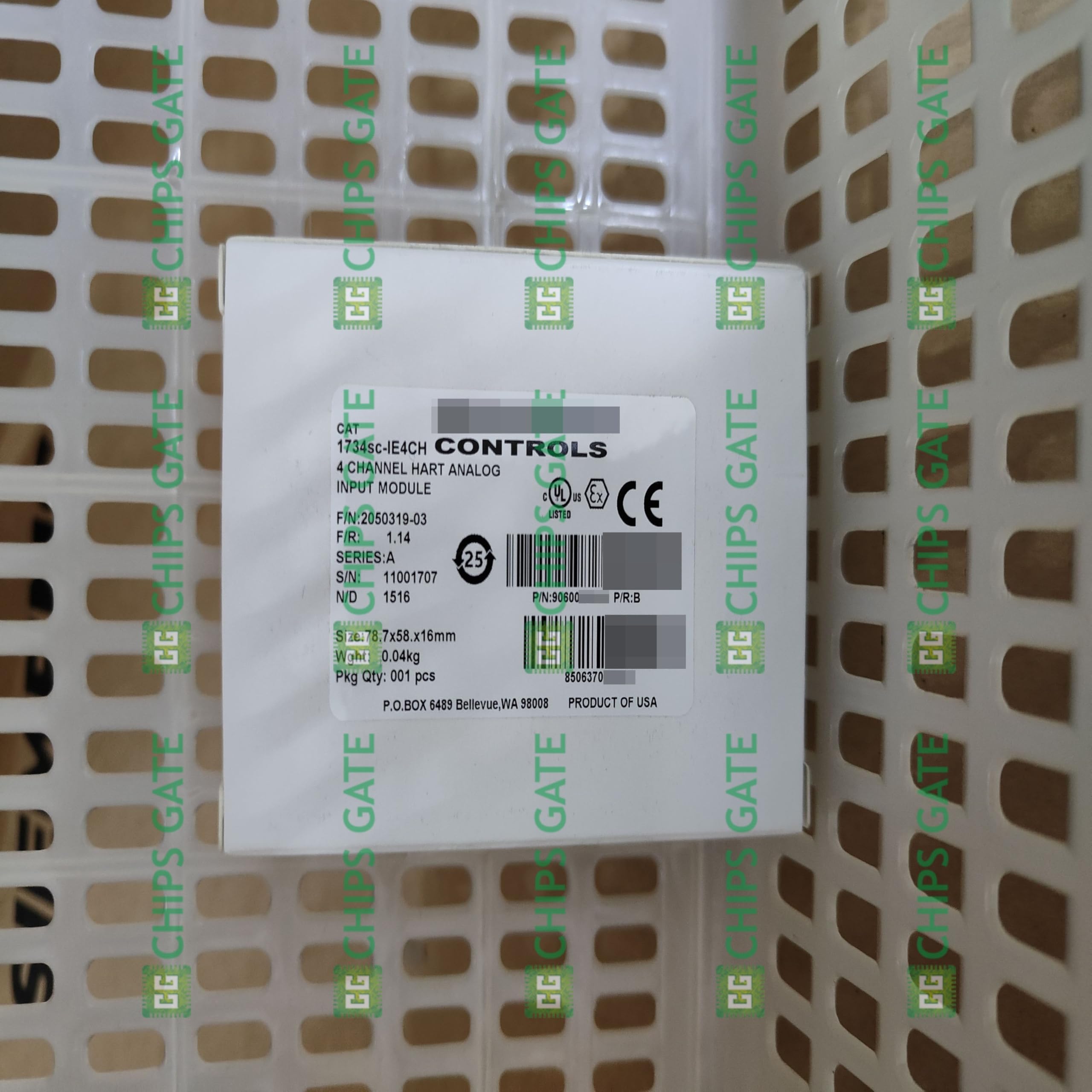 NEW1734SC-IE4CH | Controles de 4 canales