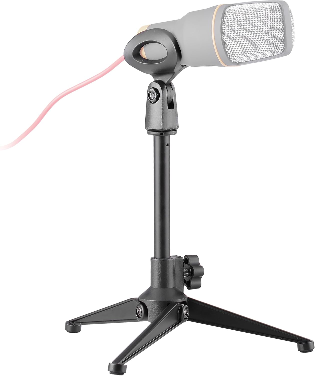 BestDealUK Lightweight Microphone Stand Tabletop Mic Stand Desk Stand