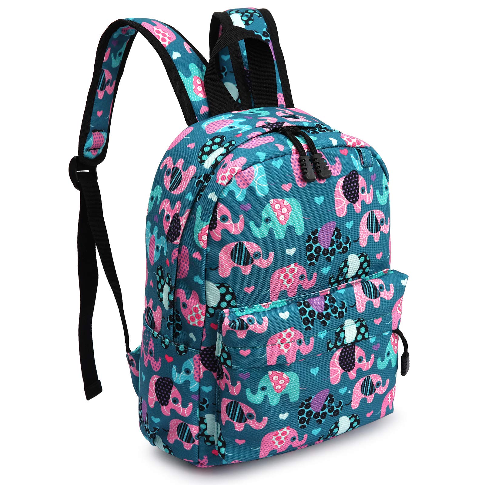 Zicac Toddler Backpack for Boys Girls 12 inch Mini Kids Backpack for School & Travel, Preschool Kindergarten Cartoon Daypack