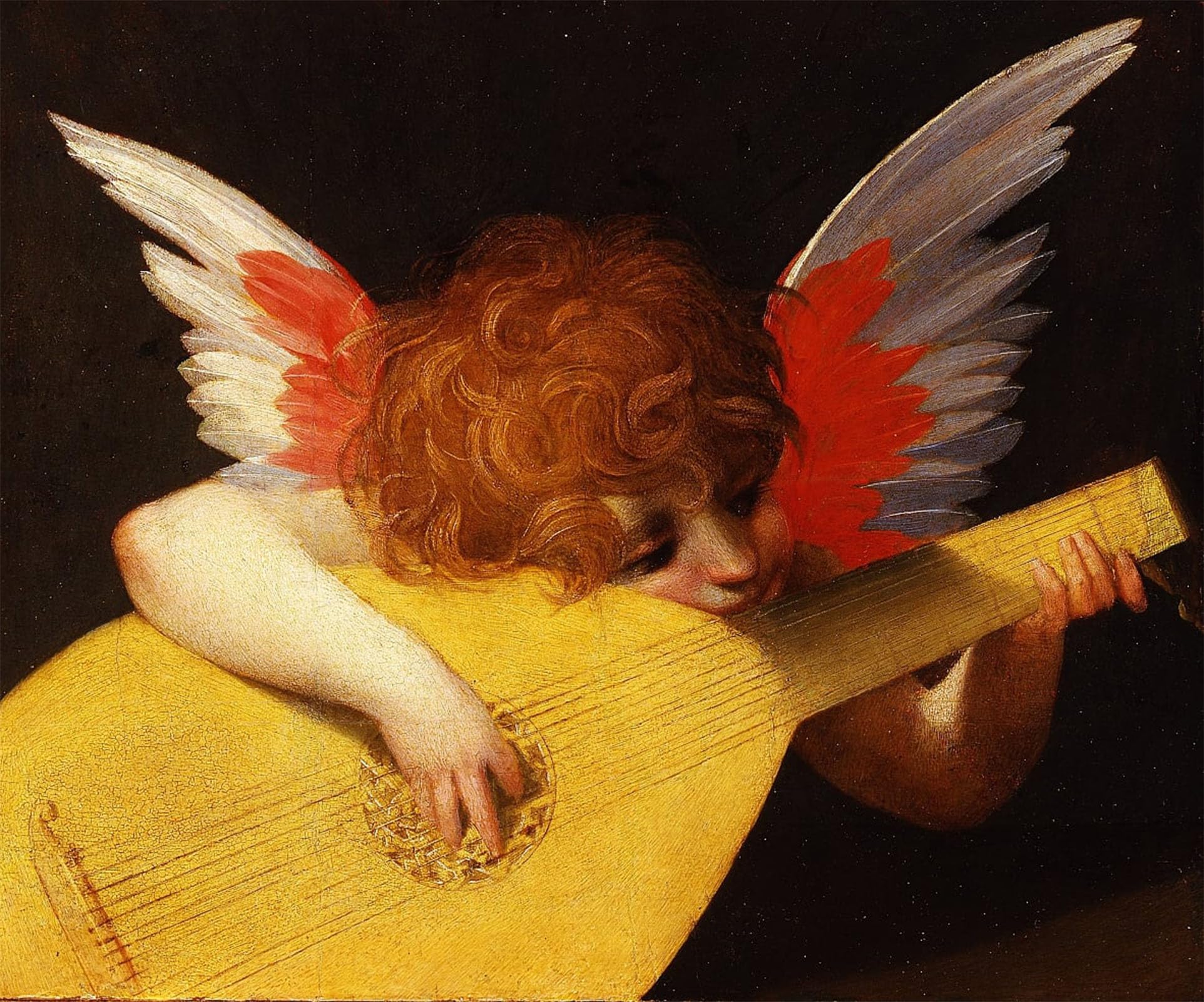 ARTXLXXBN Famous Prints Artwork Pictures Poster Painting Art Lady Dello Spedalingo by Rosso Fiorentino Artwork Landscape Pictures for Home Decor 60x90cm