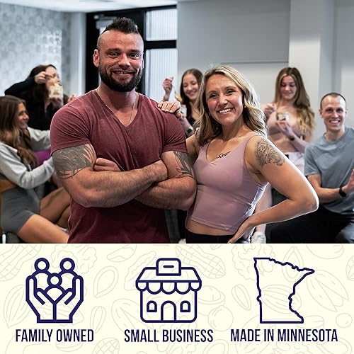 Miniatura 6 de FIt Butters Mantequilla de galleta de anacardo y almendras para untar vegana, proteína añadida y aceite de coco, baja en carbohidratos, baja en