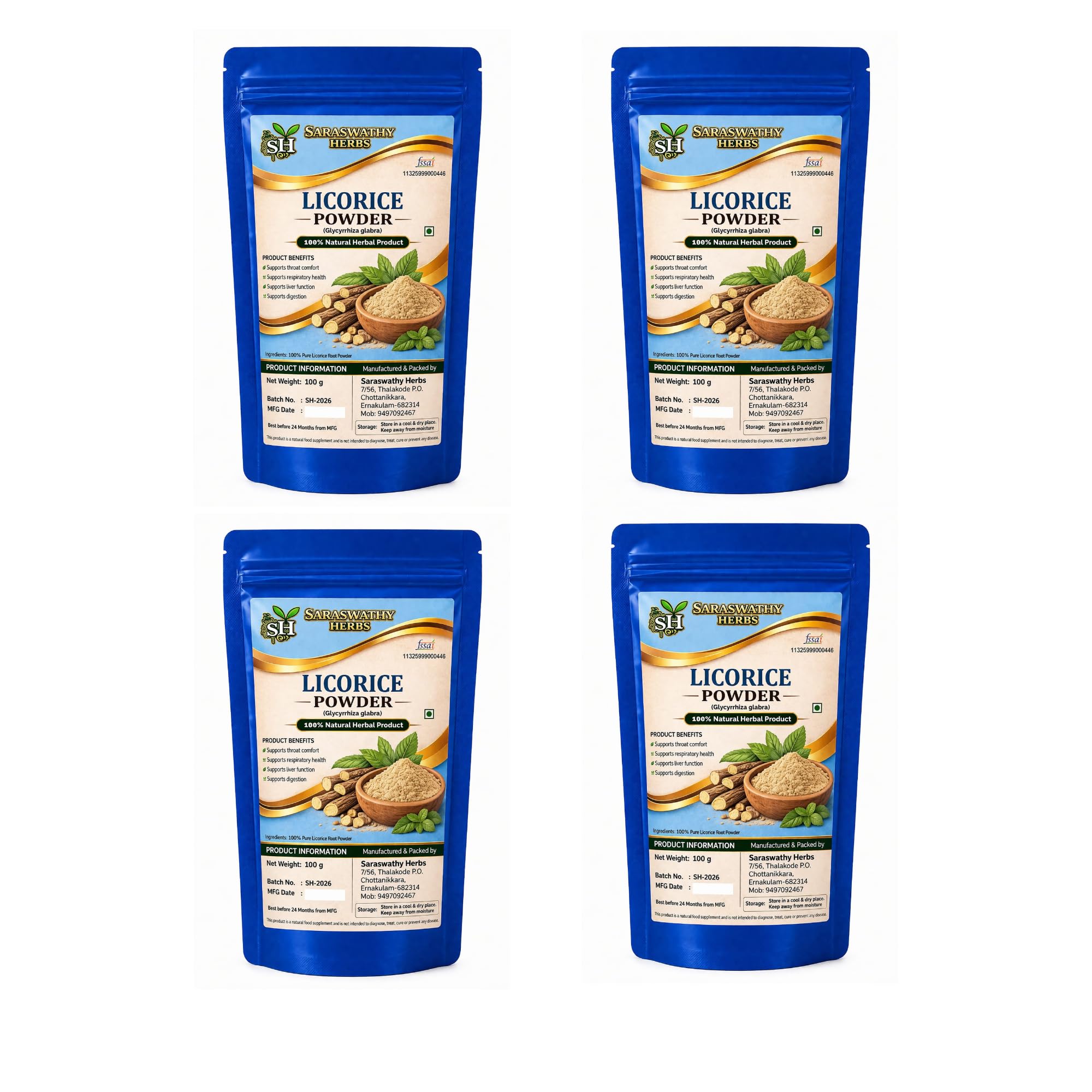 Licorice Powder, 100% Pure Licorice Root, 100 g — Amazon image 8
