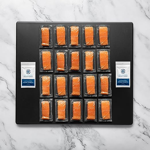 Rastelli's Faroe Island Salmon (20 ct) 6 oz Portions, 7.5 lbs. Total