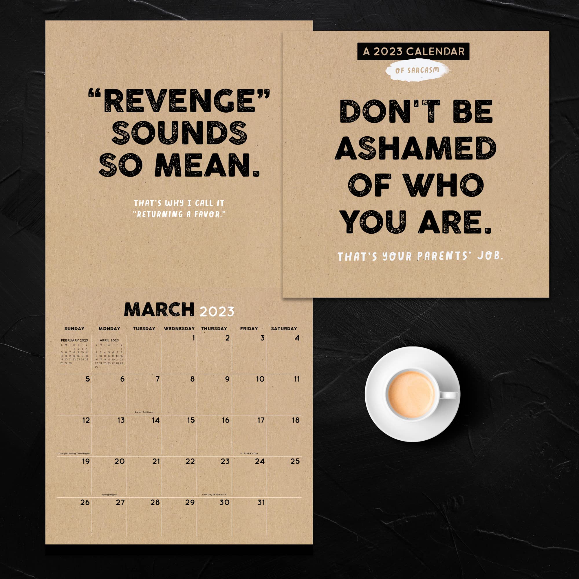 Amazon.com: TF PUBLISHING Anti-Affirmations 2023 Wall Calendar 12 Month |  Premium 2023 Calendar Wall | Large Wall Calendar 2023 Monthly | Big Grid Calendars  2023 | Calander 2023 Planners For Office Calender 2023 : Everything Else