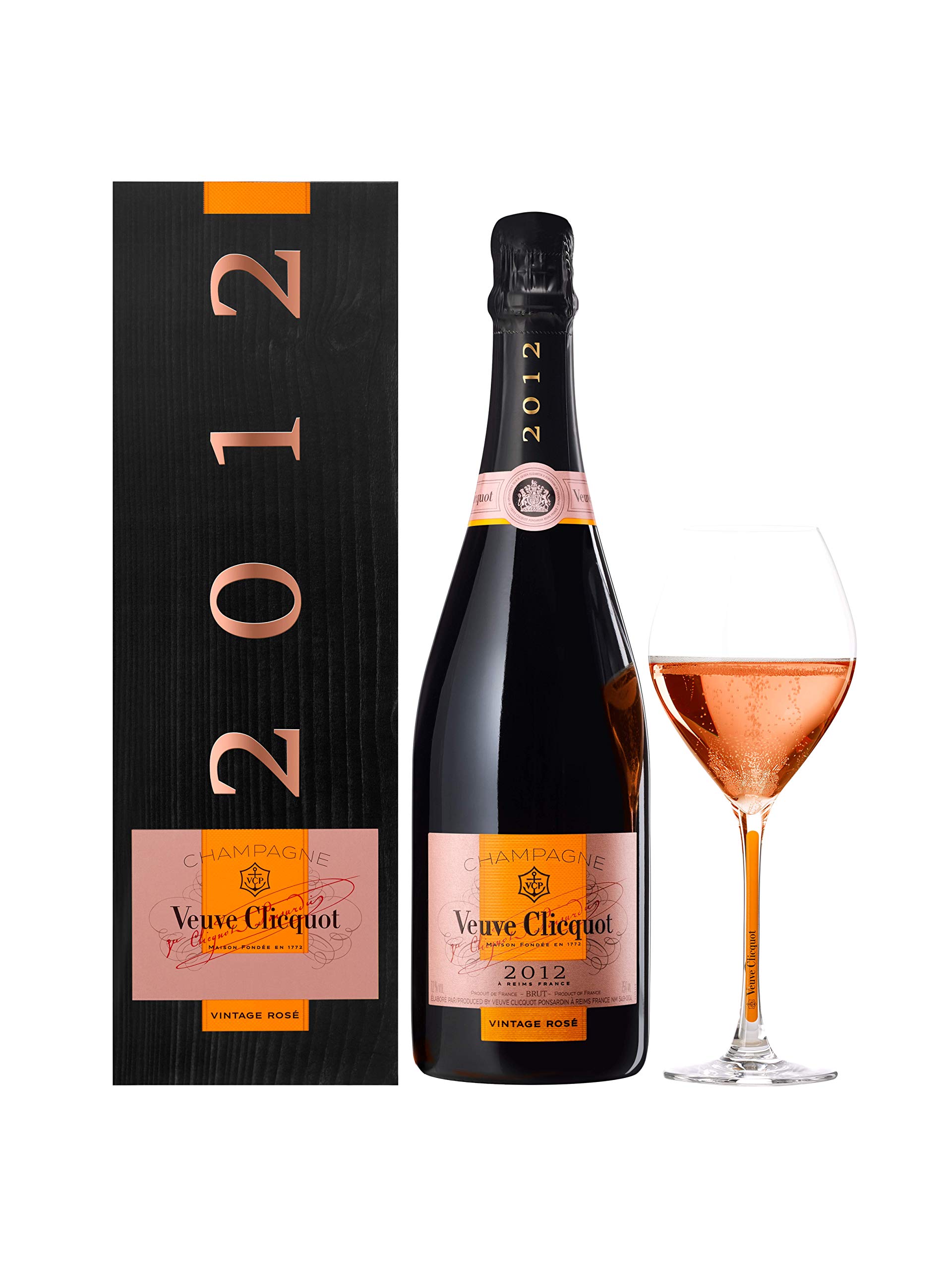 Veuve Clicquot VINTAGE ROSÉ 12% Volume 0,75l in Geschenkbox Roséchampagner