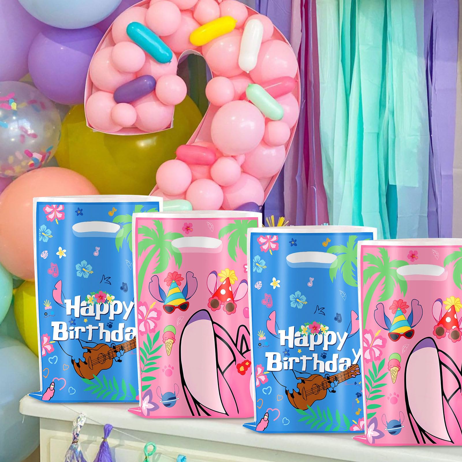 30 bolsas de regalo, bolsas para fiestas de cumpleaños infantiles, suministros para fiestas de cumpleaños, obsequios ideales y pequeñas bolsas para envolver regalos