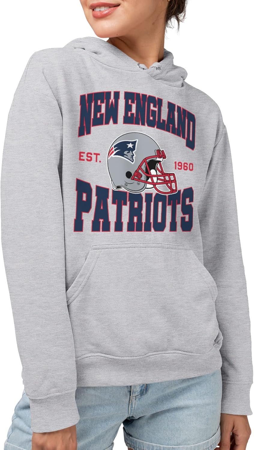 Junk Food NFL unisex-adult Signature Pullover Hoodie. Relaxed Unisex Fit. - Image 2