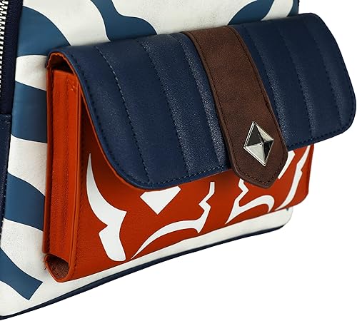 Miniatura 6 de Mini mochila para cosplay de Star Wars Ahsoka, Multi colorido