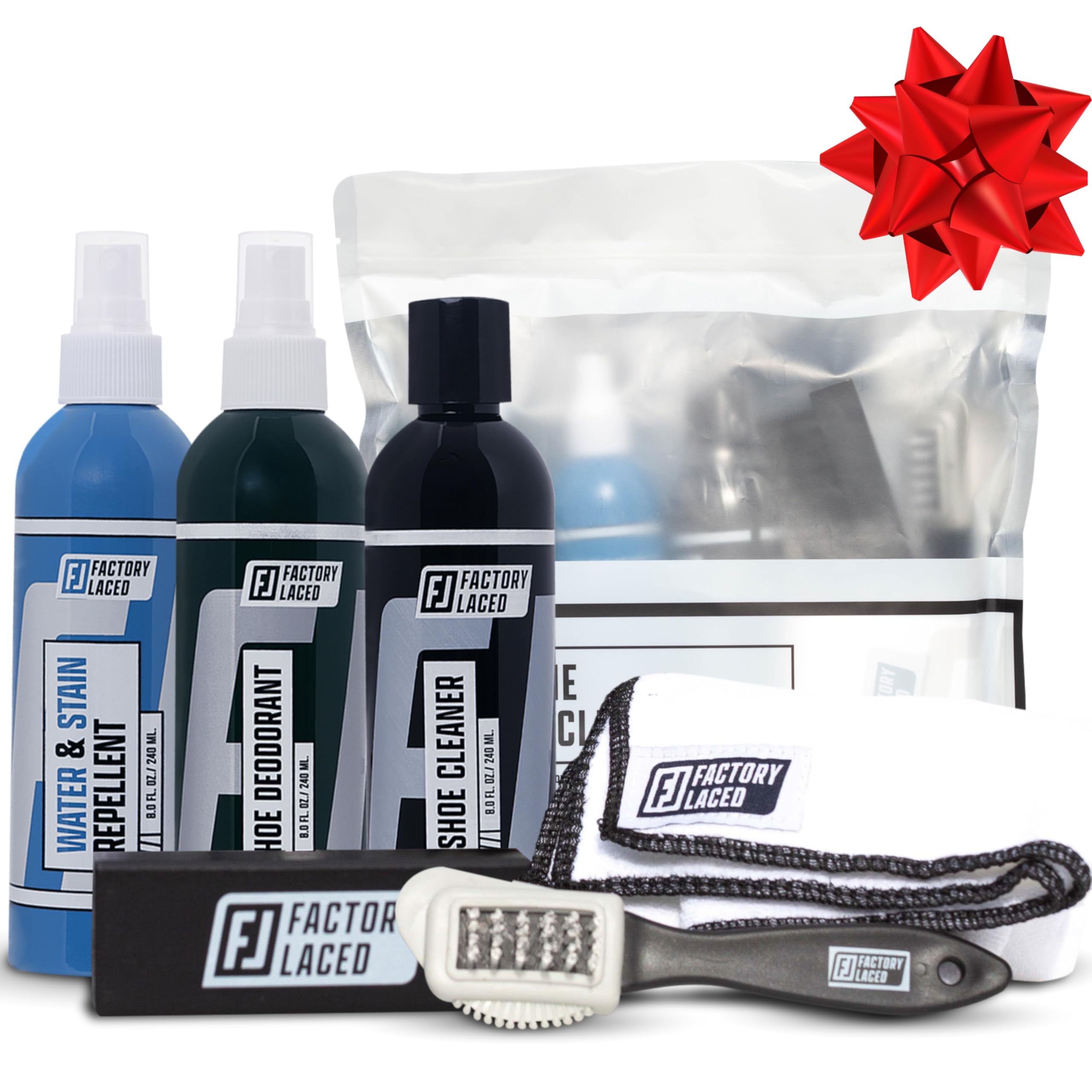 FACTORY LACED Shoe Cleaning Kit - Complete Sneaker Cleaner Kit - Shoe Cleaner for all shoes