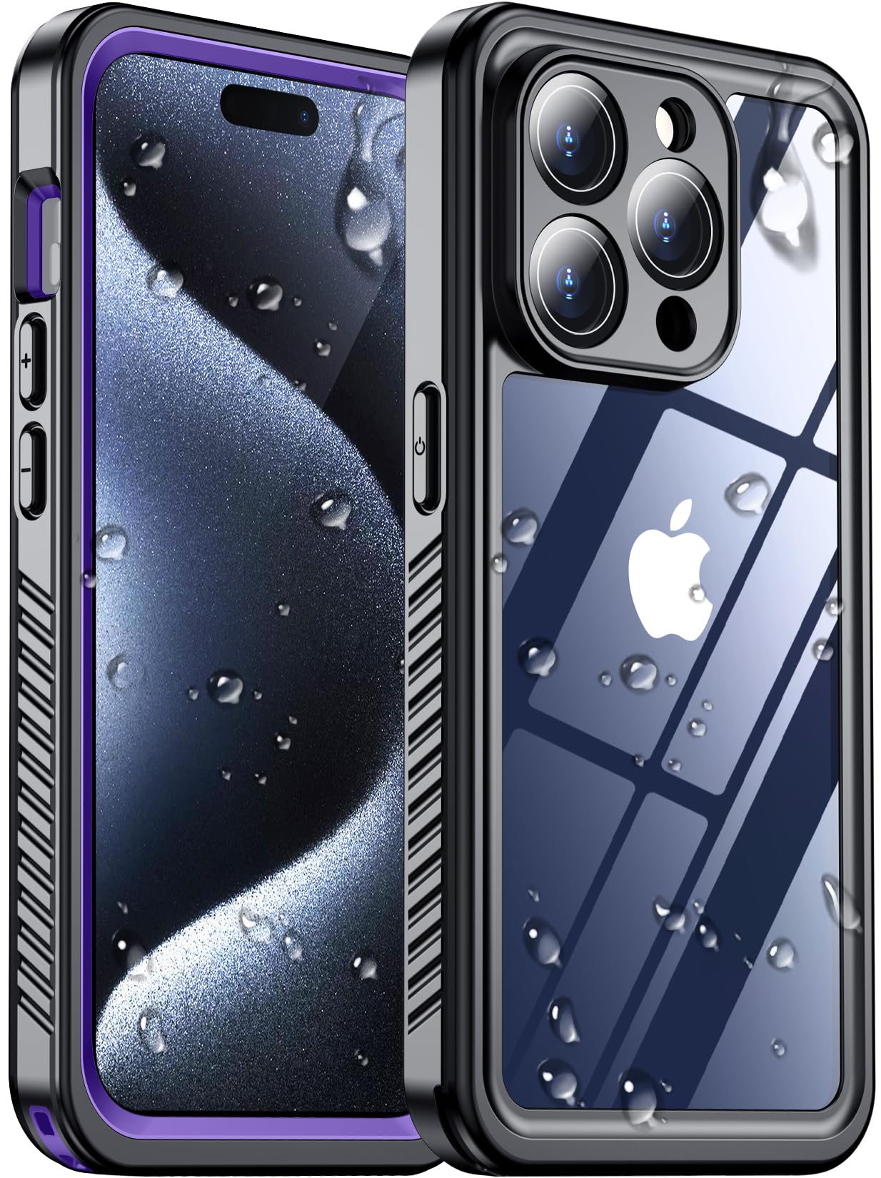 Red2Fire 2025 New for iPhone 13 Pro Max Case Waterproof, [Full Body Shockproof] [IP68 Underwater][Dustproof][Dropproof] Phone Case for iPhone 13 Pro