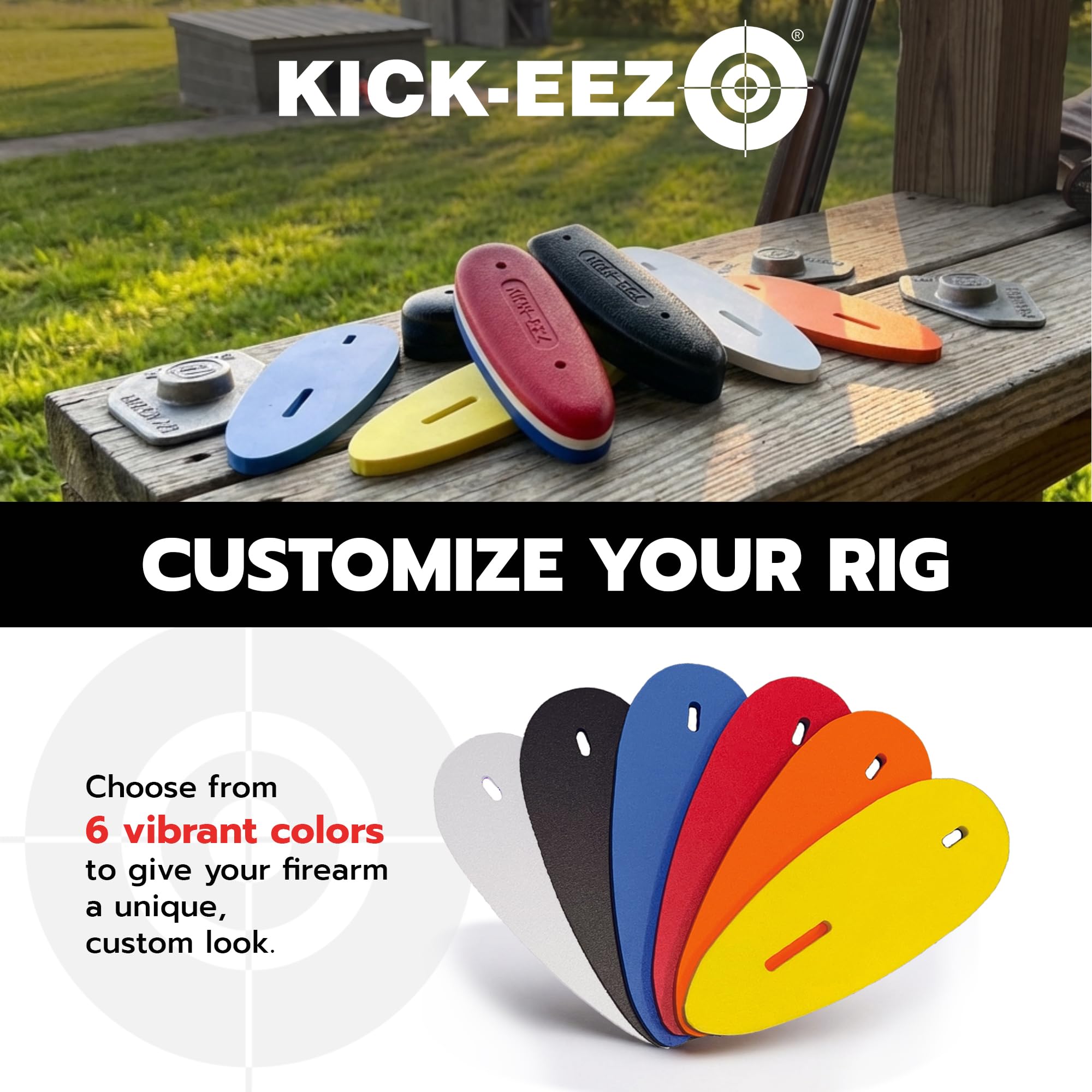 KICK-EEZ Gun Stock Spacers - Customize Your Shotgun -5 KICK-EEZ Gun Stock Spacers - Customize Your Shotgun -5