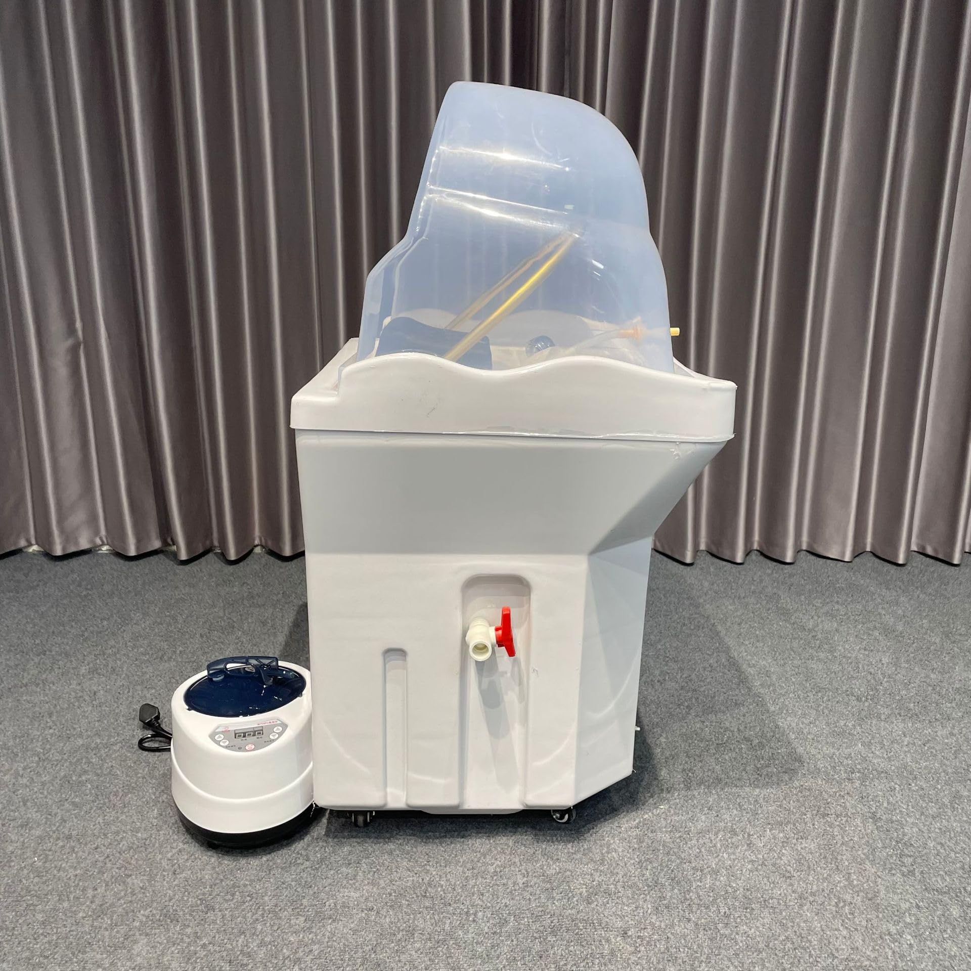 Kopf-Spa-Ausstattung, Massage-Shampoo-Bett, 60-Liter-Wassertank, Warmwasserbereiter + Wasserzirkulation, Begasung, Für Haarwaschstation, Salons, Spas
