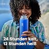 HYDRO FLASK - Wide Mouth Water Bottle 946ml (32 oz) - Insulated Stainless Steel Water Bottle - Sports Bottle With Leak-Proof Flex Cap Lid & Strap - Thermal Flask Dishwasher Safe - Reef