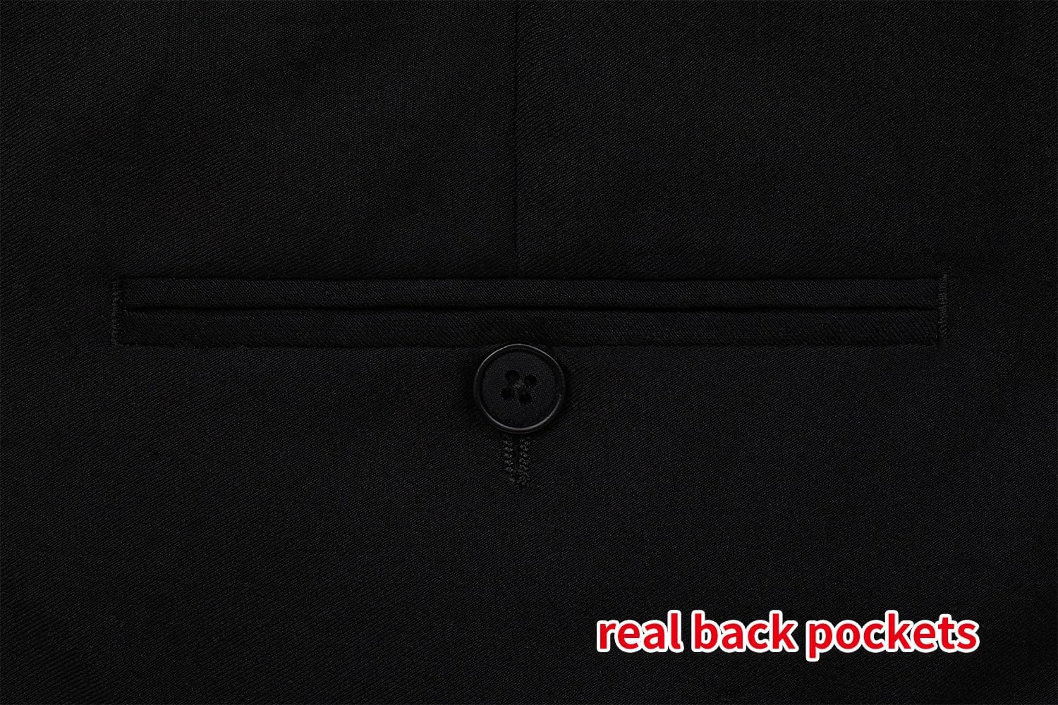 P&L Men's Premium Classic Fit Suit Separates Regular and Big & Tall Dress Pants and Jacket
