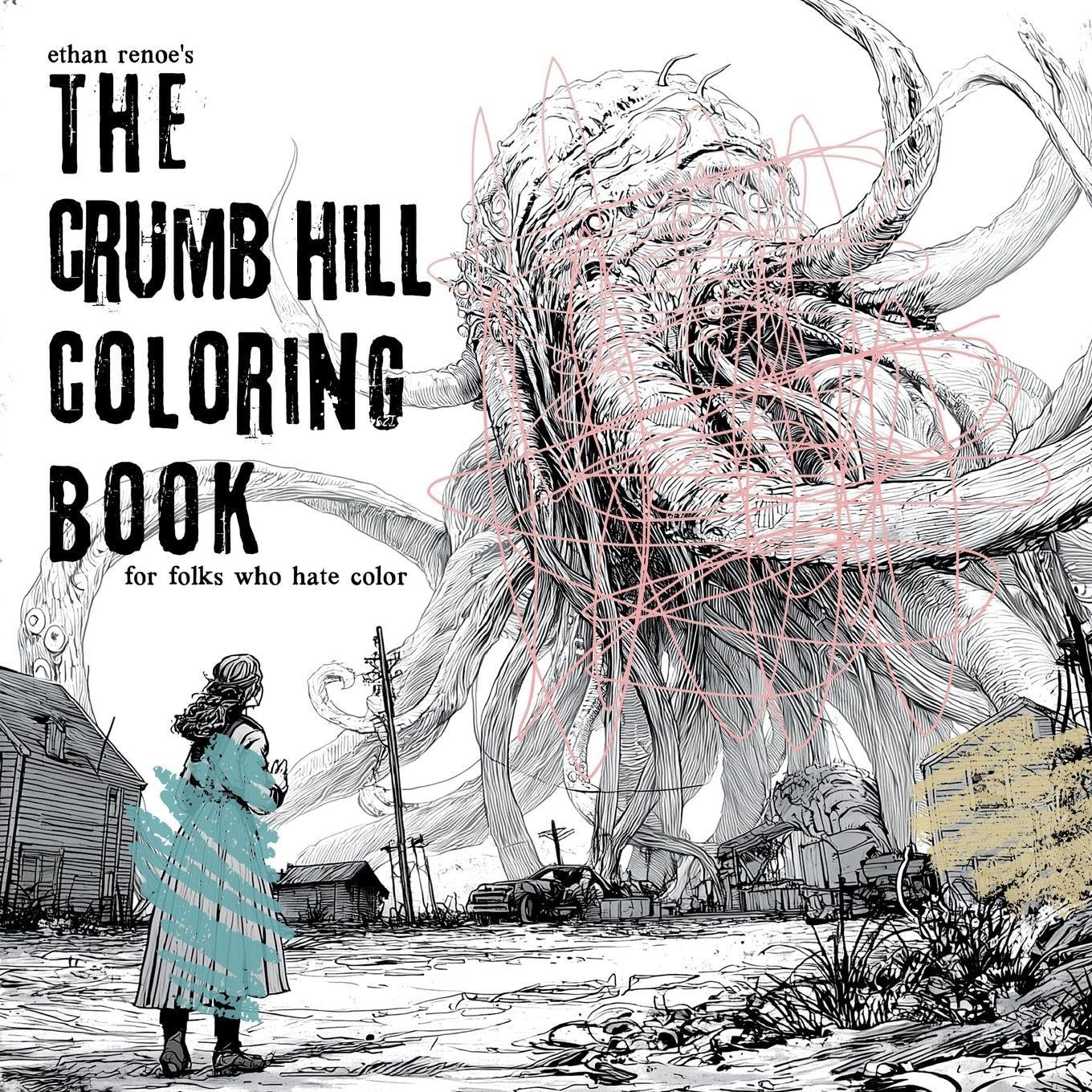 The Crumb Hill Coloring Book: for folks who hate color: 3