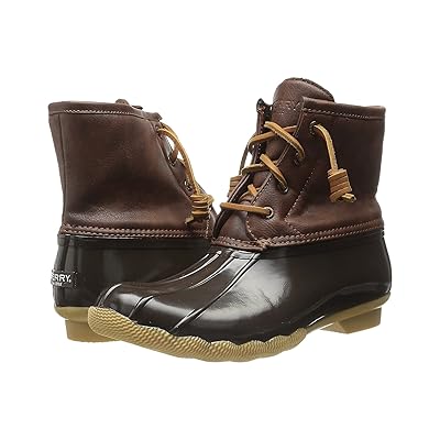 Sperry Kids Saltwater Boot (Little Kid/Big Kid) Kids Shoes Brown/Brown