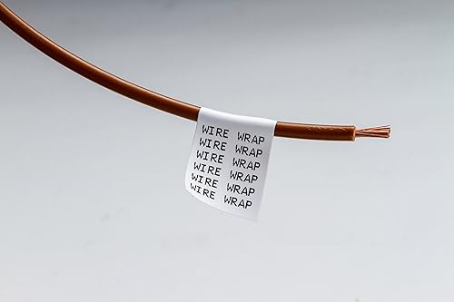 Miniatura 4 de Brady Authentic (M21-750-499) Multi-Purpose Nylon Label for General ID, Wire Marking, and Lab, Black on White- Designed for M210, M210-LAB, M211