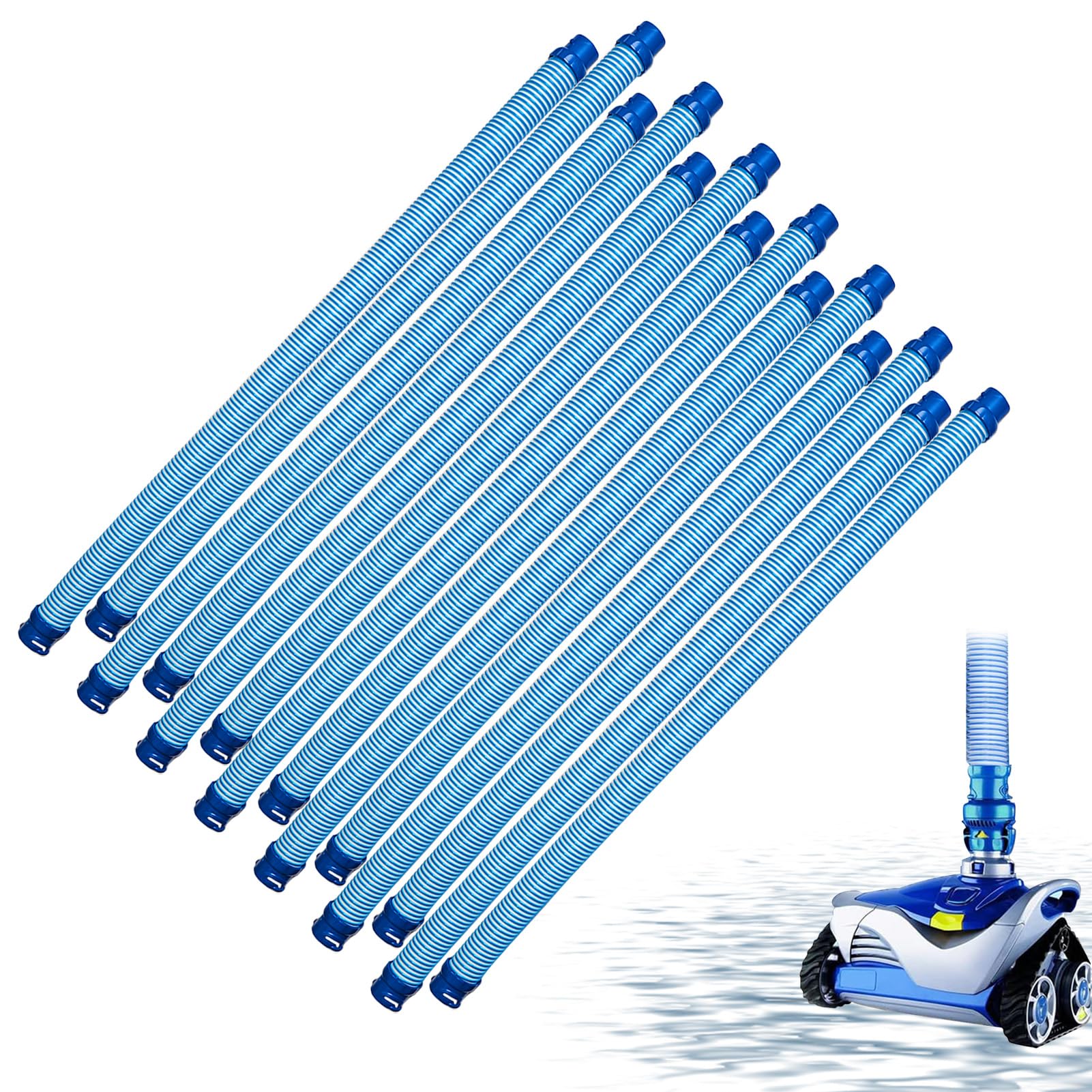 39" Pool Cleaner Hose for MX6 MX8 X7 T3 T5, 14 Pack R0527700 Twist Lock Replacement Pool Vacuum Hoses, Swimming Pool Cleaning Kit