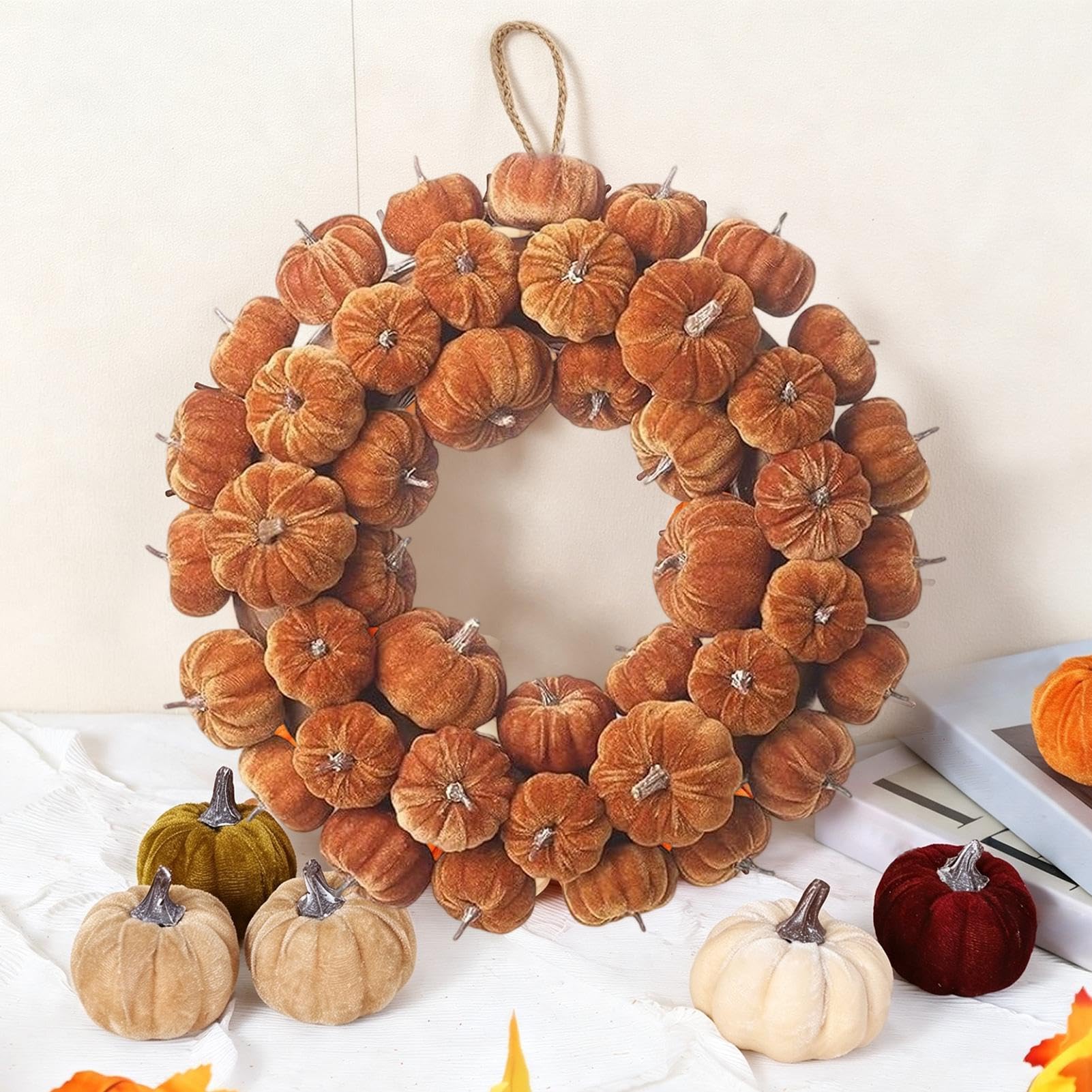 Ghirlande Autunnali Decorazione Artificiale Rustica da Raccolto 45 cm