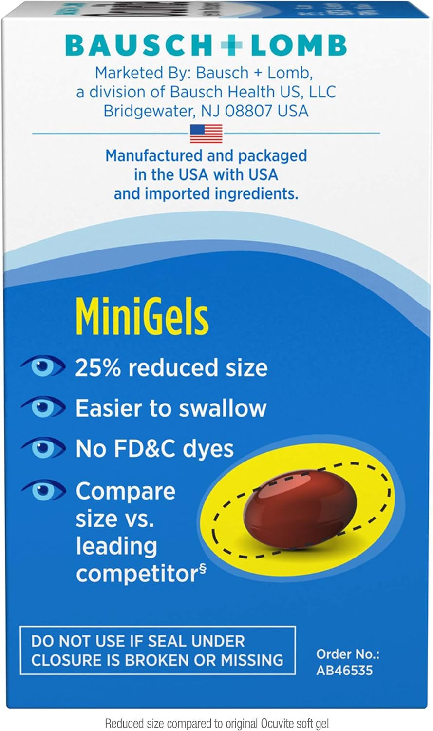 Buy Ocuvite Eye Vitamin & Mineral Supplement, Contains Zinc, Vitamins C