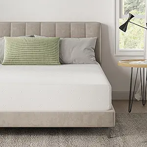 Novilla 6 Inch Twin Mattress Memory Gel Foam Mattress with Bamboo Charcoal Foam & Cooling Gel for Pain Relief Twin Mattresses in a Box CertiPUR-US Certified