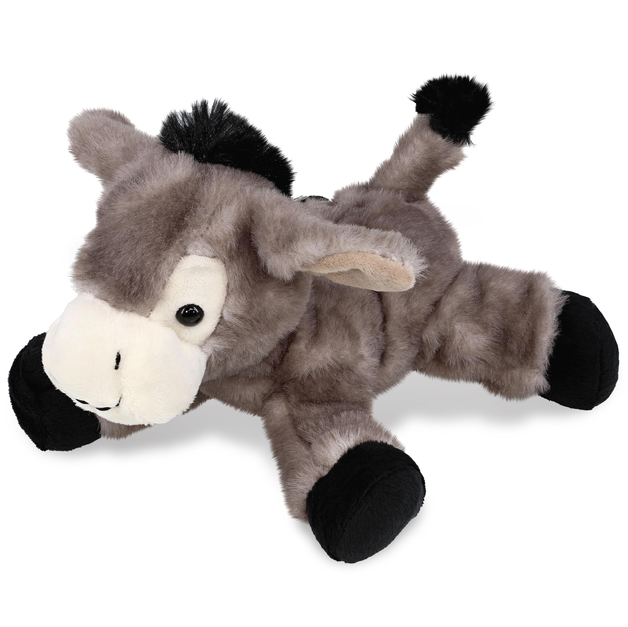 Amazon.co.jp: Puzzled DolliBuぬいぐるみ ロバのぬいぐるみ - ソフト