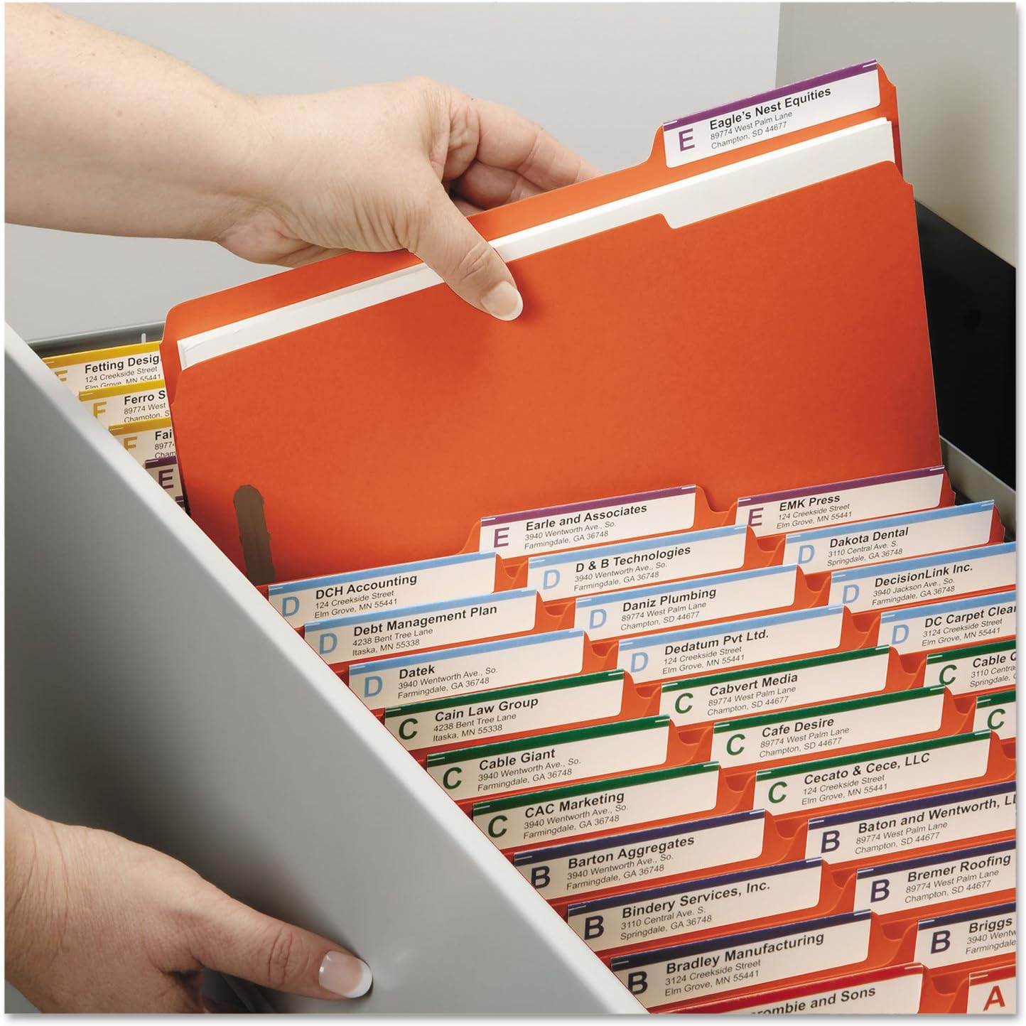 SMD12540 - Smead Fastener File Folder 12540