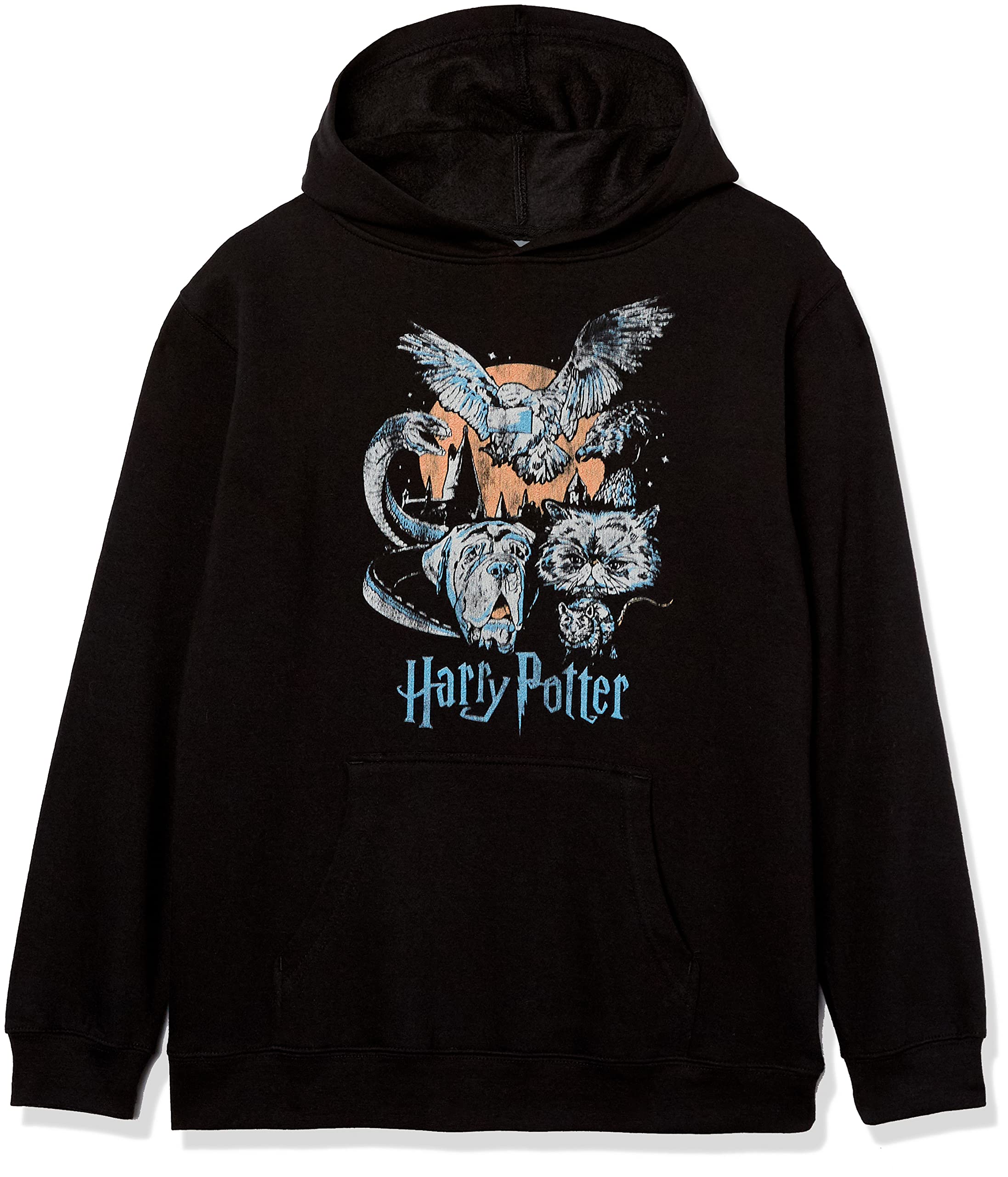 Sweatshirt à capuche Harry Potter enfant anti-bouloche, pull chaud et résistant
