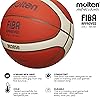 Molten Basketball | BG3800 BG3850 Ultimate Training & Club Game Ball | Game-Ready Pebble Grip | Durable Composite Leather for Performance & Control | Indoor | Orange & Ivory
