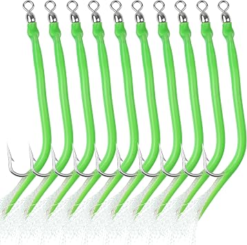 Classic Striped Bass Tube Lures Saltwater Trolling Fishing Lures Cod Rig