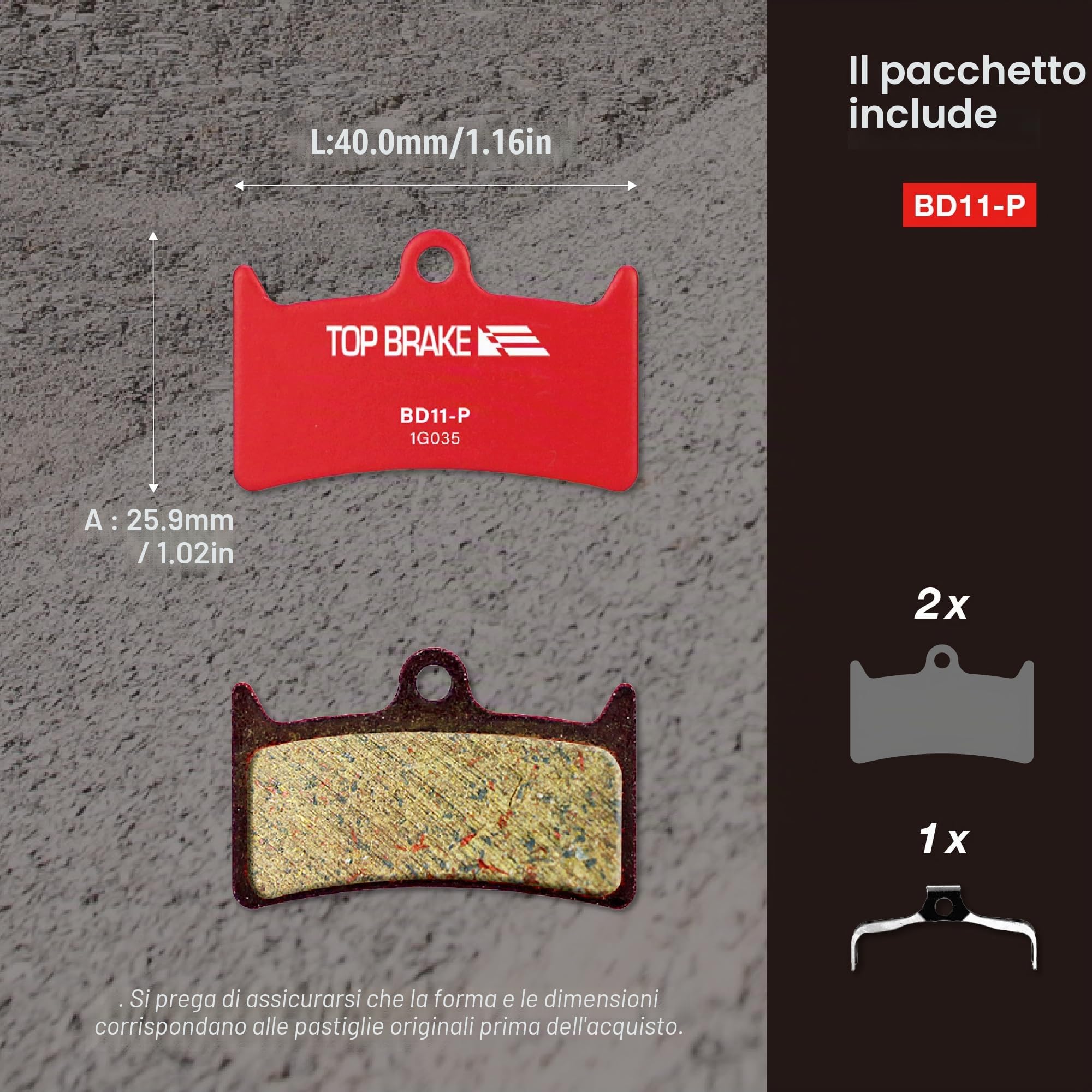 TOP BRAKE Pastiglie freno a disco compatibili con Hope Tech 3 V4 TR4 GR4 | MTB eMTB Downhill Trail Enduro race All mountain Cycling | 2026 iF Design Award