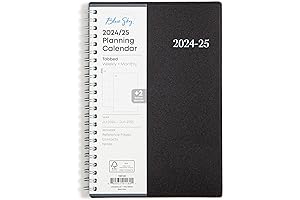 Blue Sky 5x8 Weekly and Monthly Planner 2019-2020