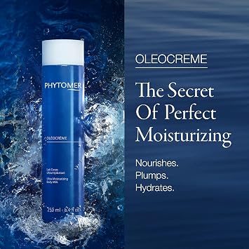 Phytomer Moisturizing Body Lotion Nourishing Lightweight Marine (250 ml) | Mekabu Oil, Glasswort Oil and Pheohydrane for soft nourished visibly plumped skin, all skin types, daily use, cruelty-free