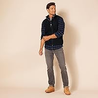 Vista 5 de Tienda Essentials Men's Full-Zip Polar Fleece Vest (Available in Big & Tall)