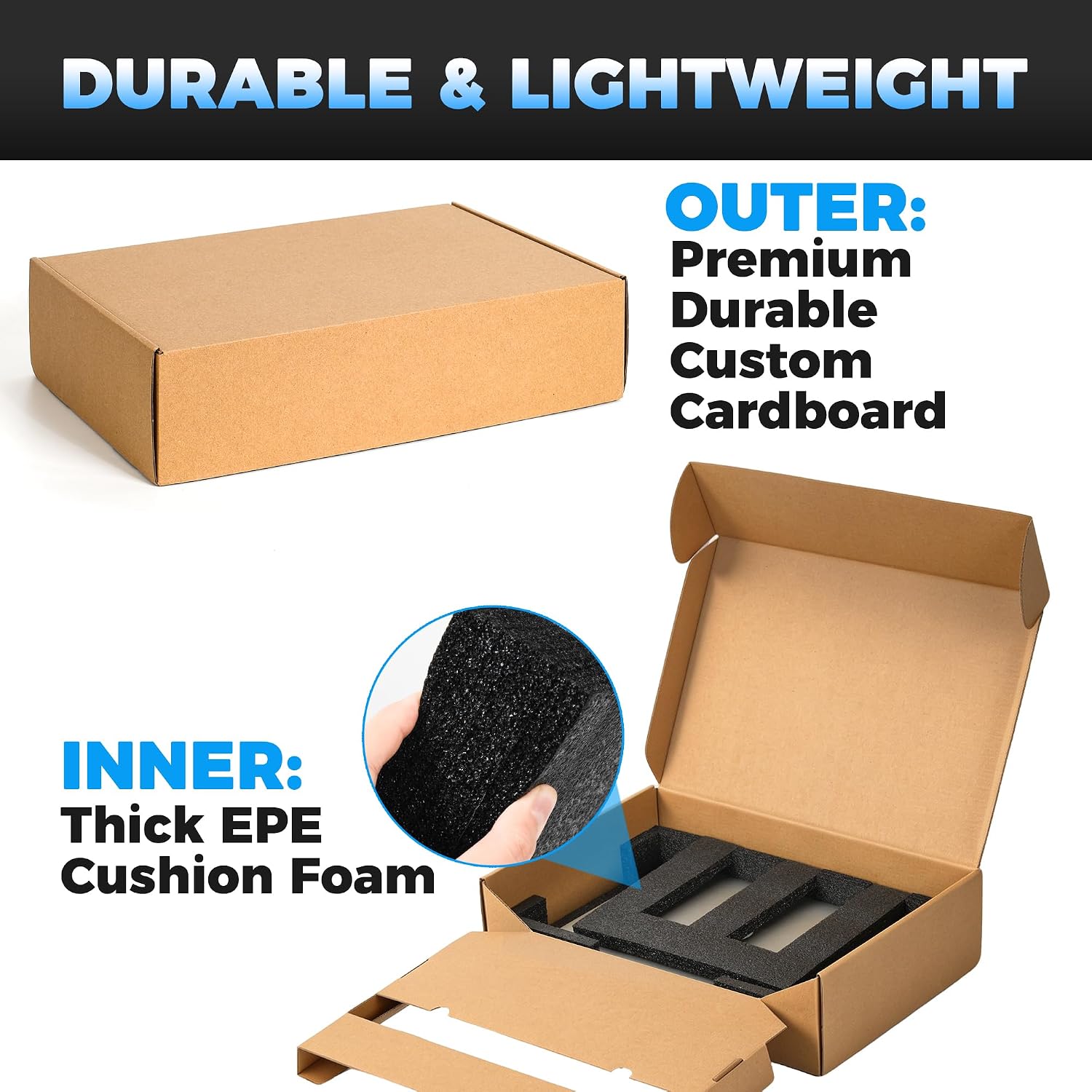 Storage Standard Laptop Shipping Box Fits Most Laptops - Padded Protection Lightweight & Strong - No Assembly Ready Use Secure Mailing Boxes - Includes Required Labels - 16 x 12 x 3 Inches thumbnail