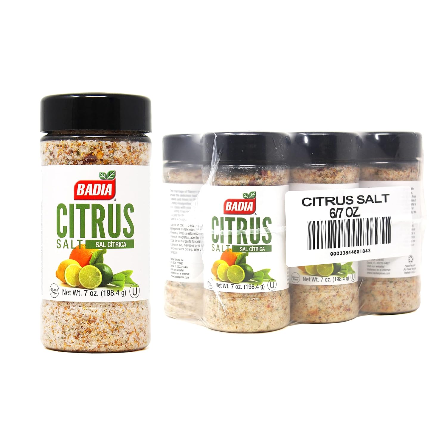 Badia Citrus Salt, 7 oz (Pack of 6)
