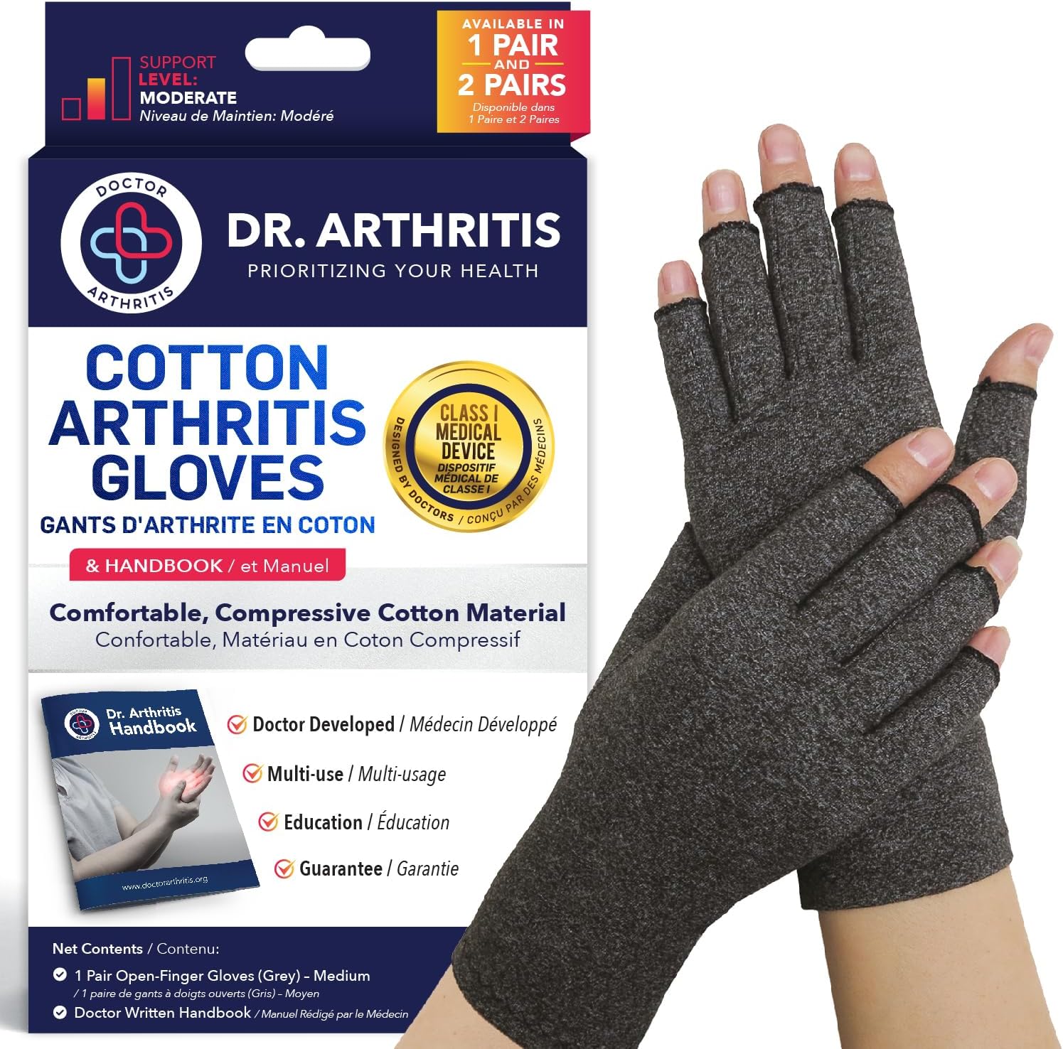 Doctor Developed Arthritis Gloves for Women & Gloves