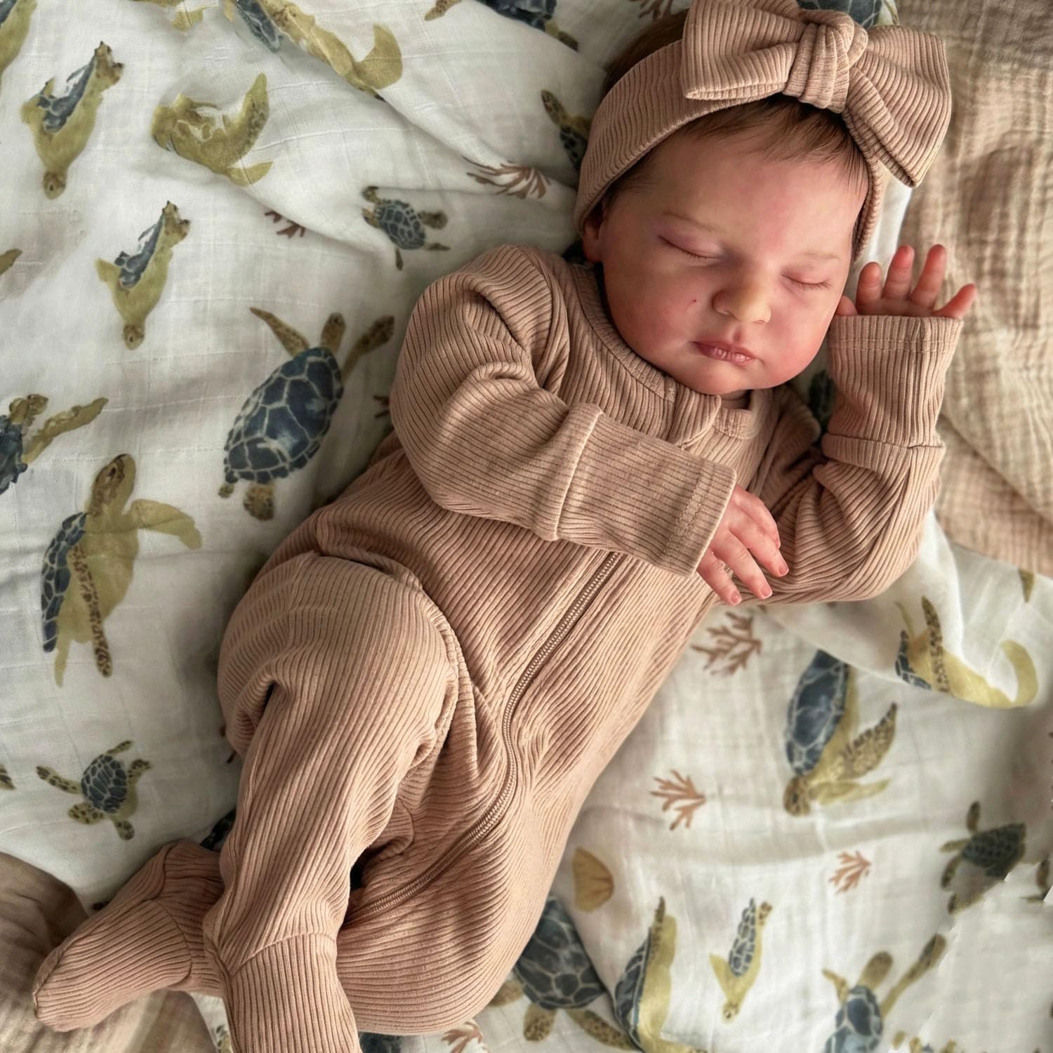 Zero Pam Real Life Reborn Baby Dolls 19 Inches Realistic Newborn Baby Girl Life Like Babies Dolls That Look Real Soft Silicone Babies Doll Toy for Kids