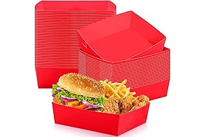 Uiifan Paper Food Trays 5 lb, 50 Pack