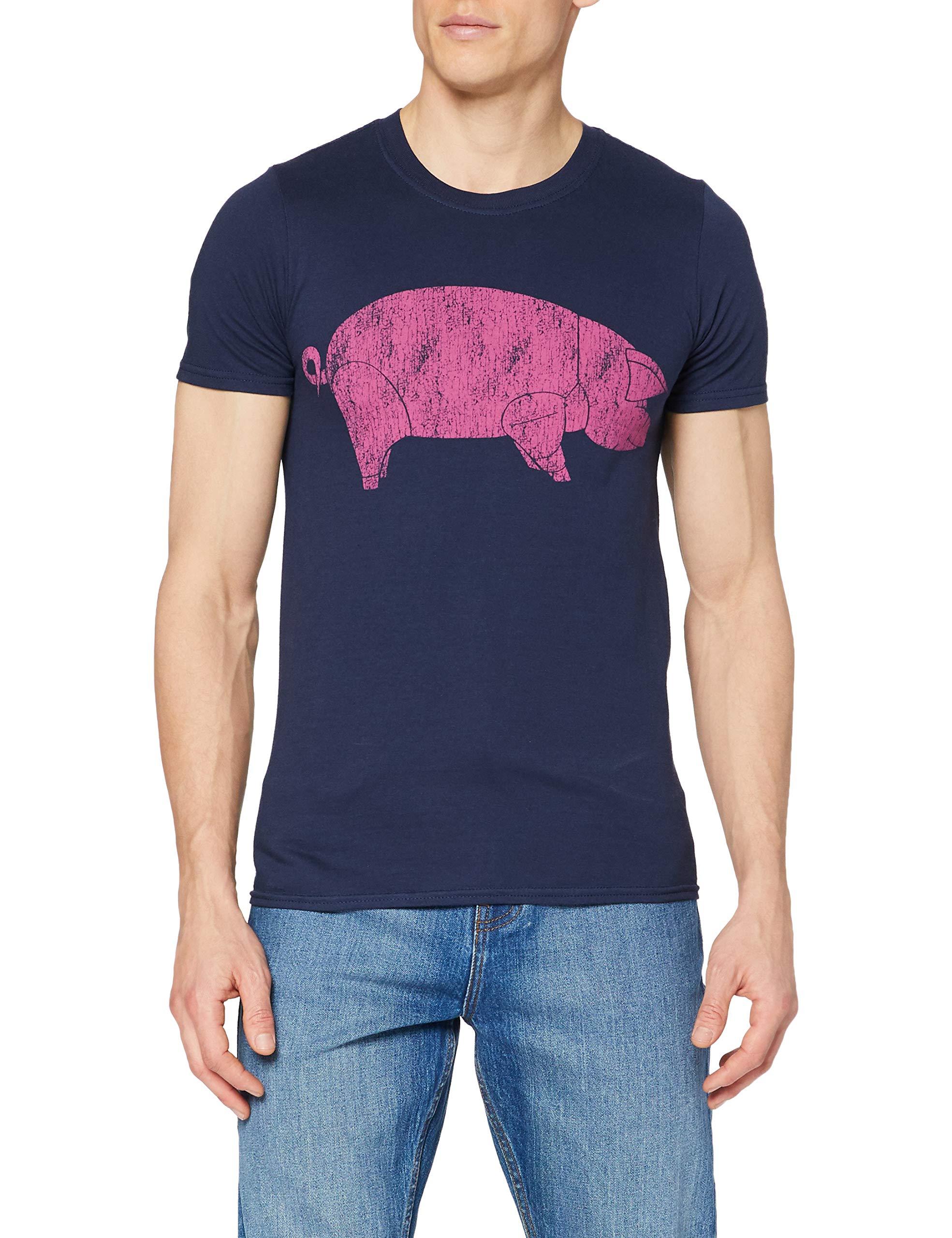 Pink Floyd - T-Shirt - Cotton - Navy - L