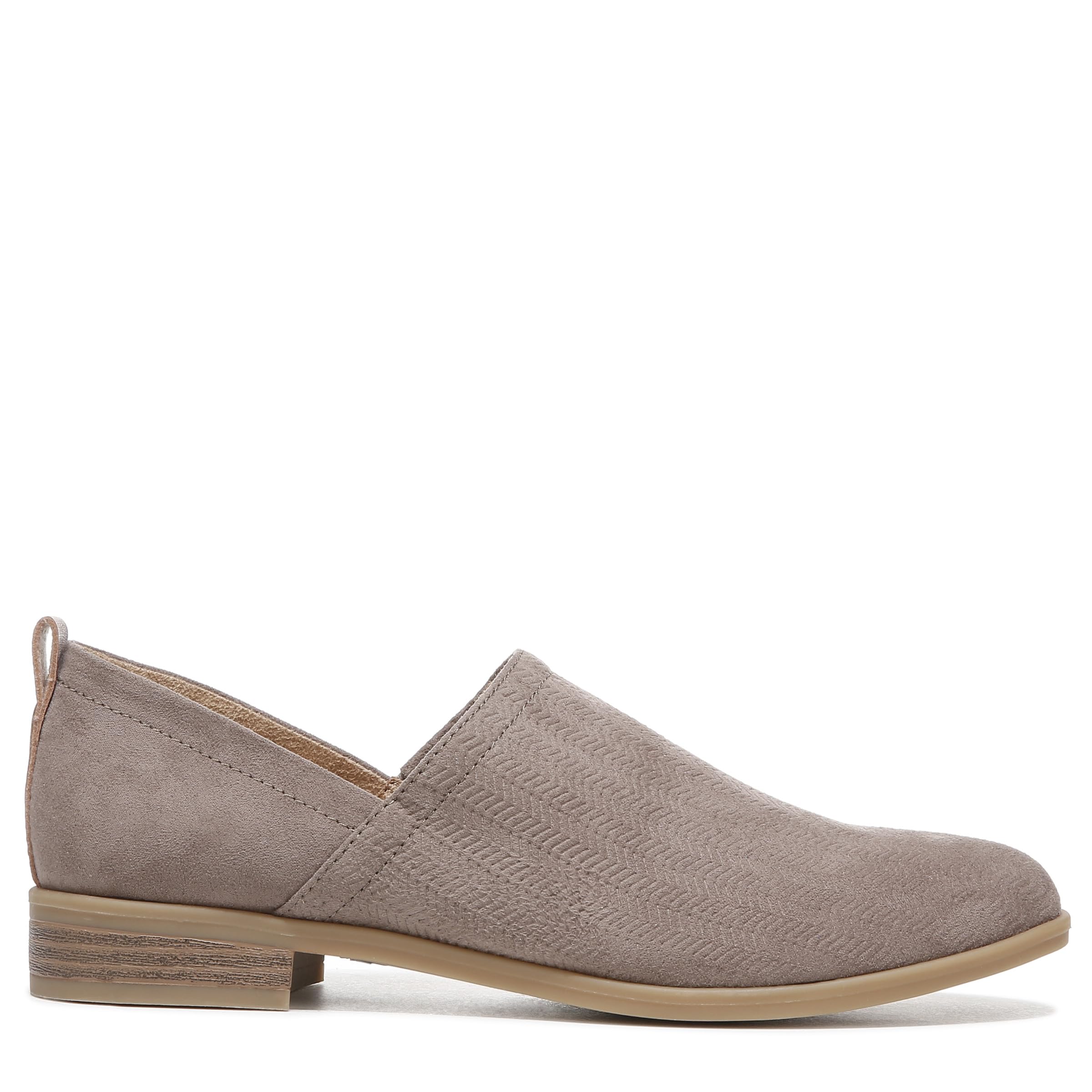 Shoes Mocasines para mujer, Microfibra gris topo. 6