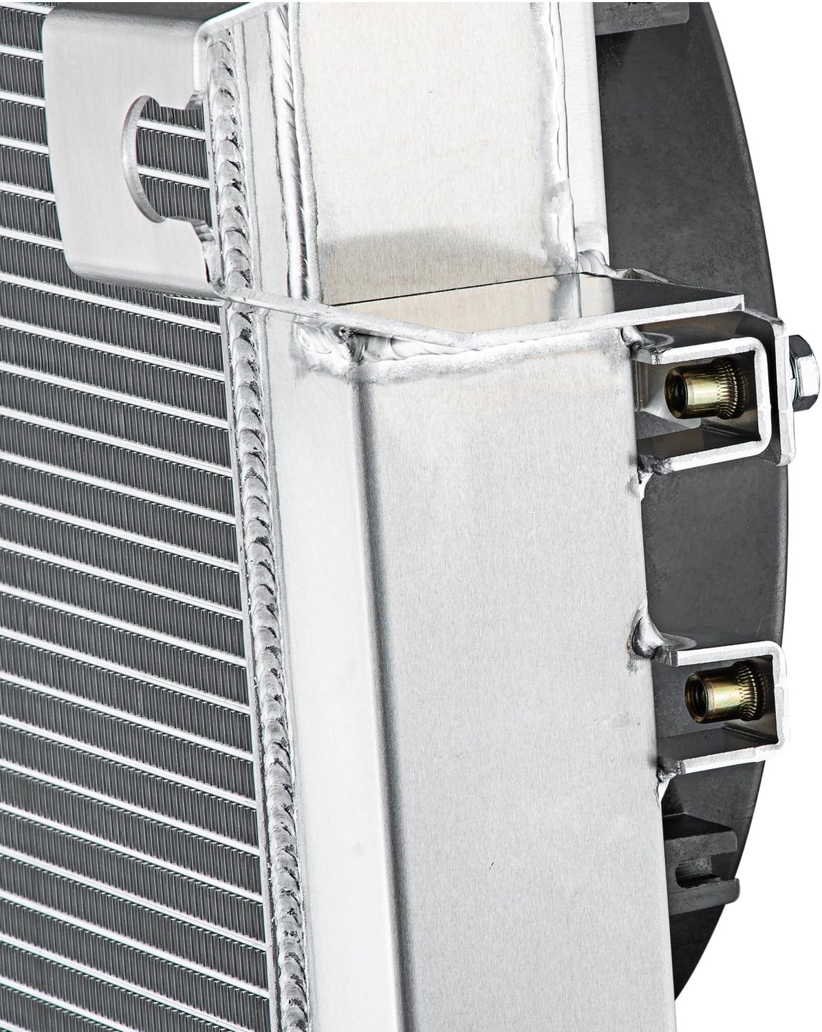 3 Row Core All Aluminium Radiator & Shroud Fan & Relay Kit for 2010-2012 2011 Dodge Ram 2500 3500 4500 5500 6.7L 6 Cyl