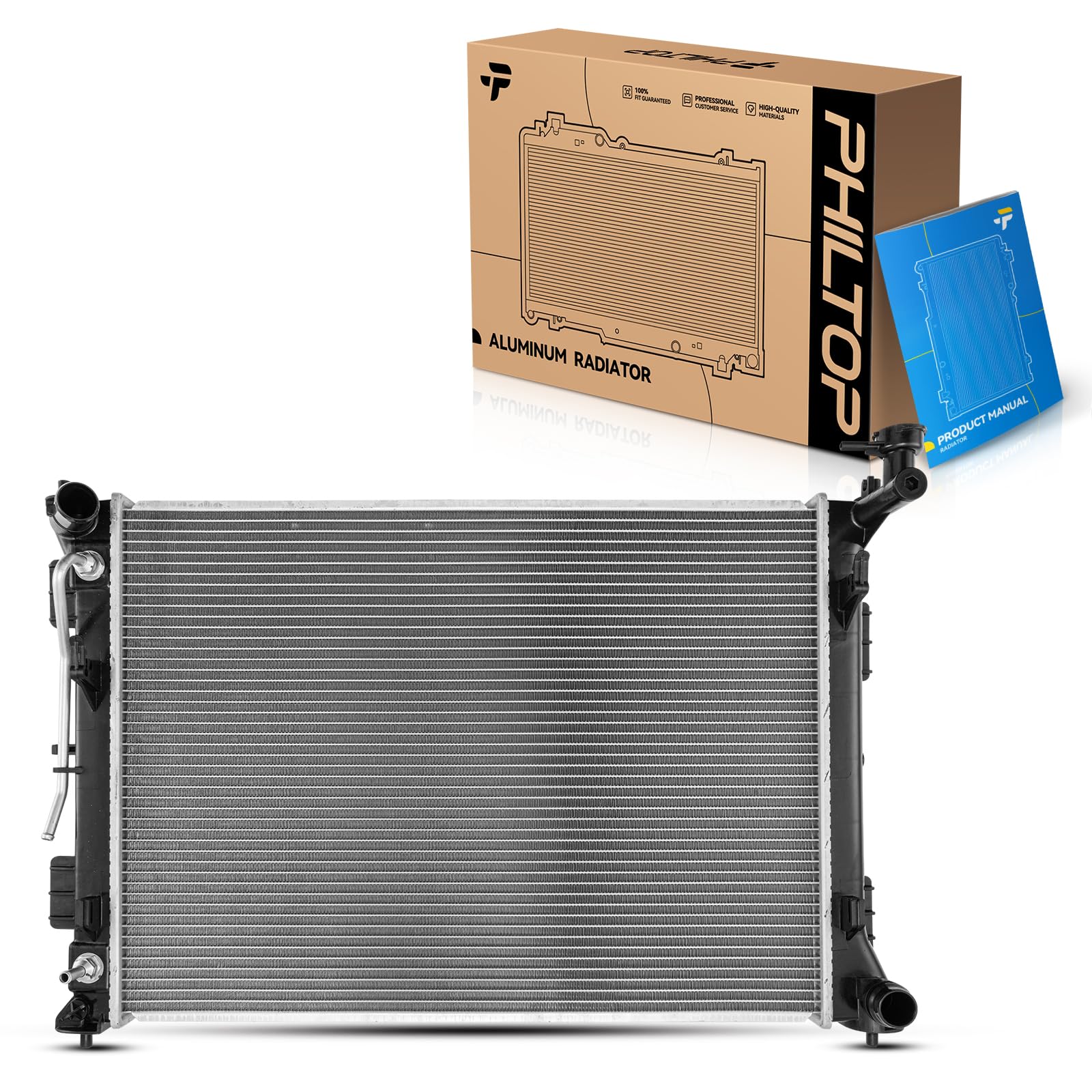 PHILTOP CU13603 Aluminum Radiator Fit for Optima