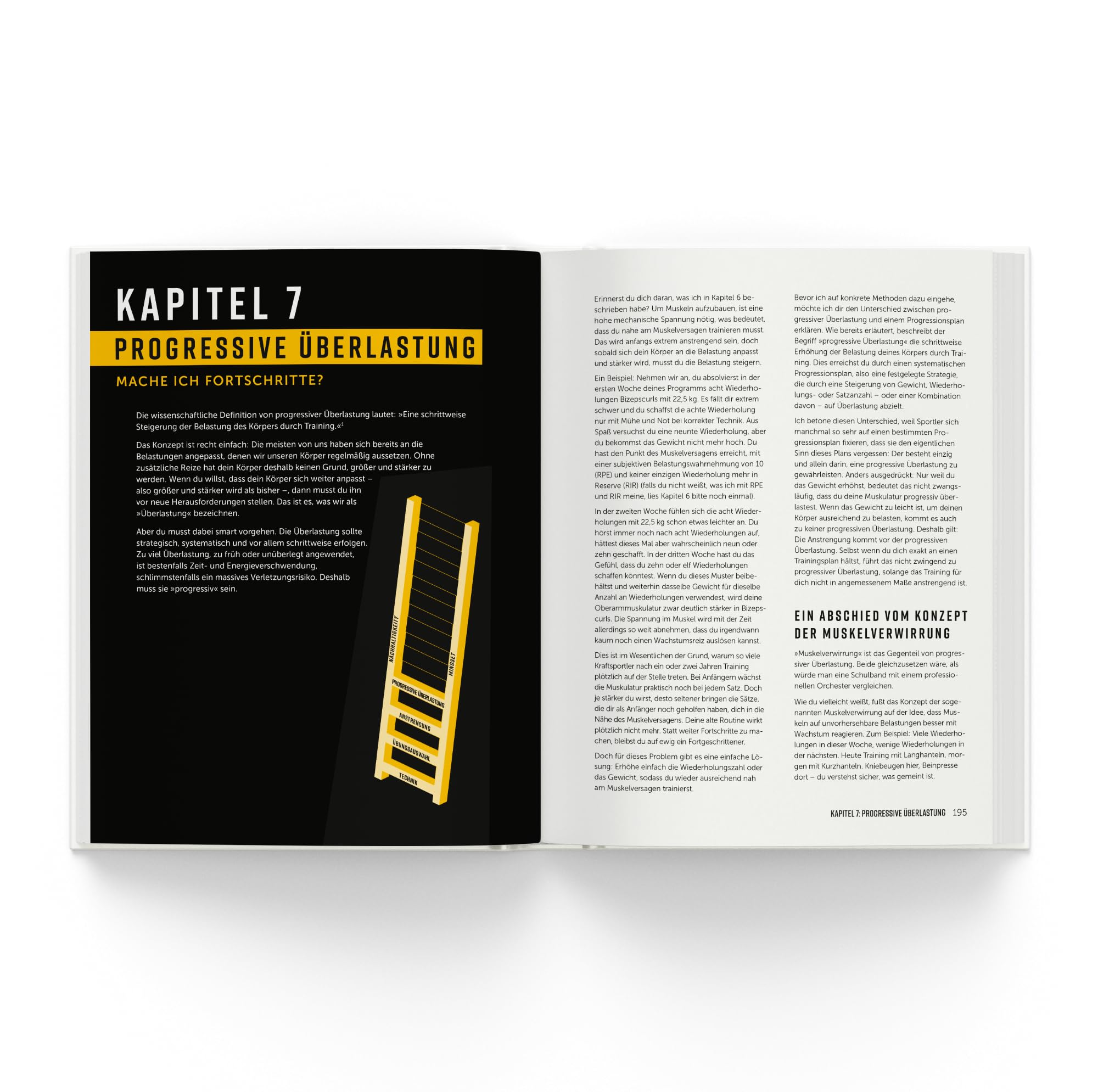 Die Muskel-Leiter: Dein 12-Schritte-Trainingsprogramm für einen starken, gesunden Körper. Internationaler Bestseller für Muskelaufbau, Fettabbau, ... und Krafttraining vom Top-Natural-Bodylifter