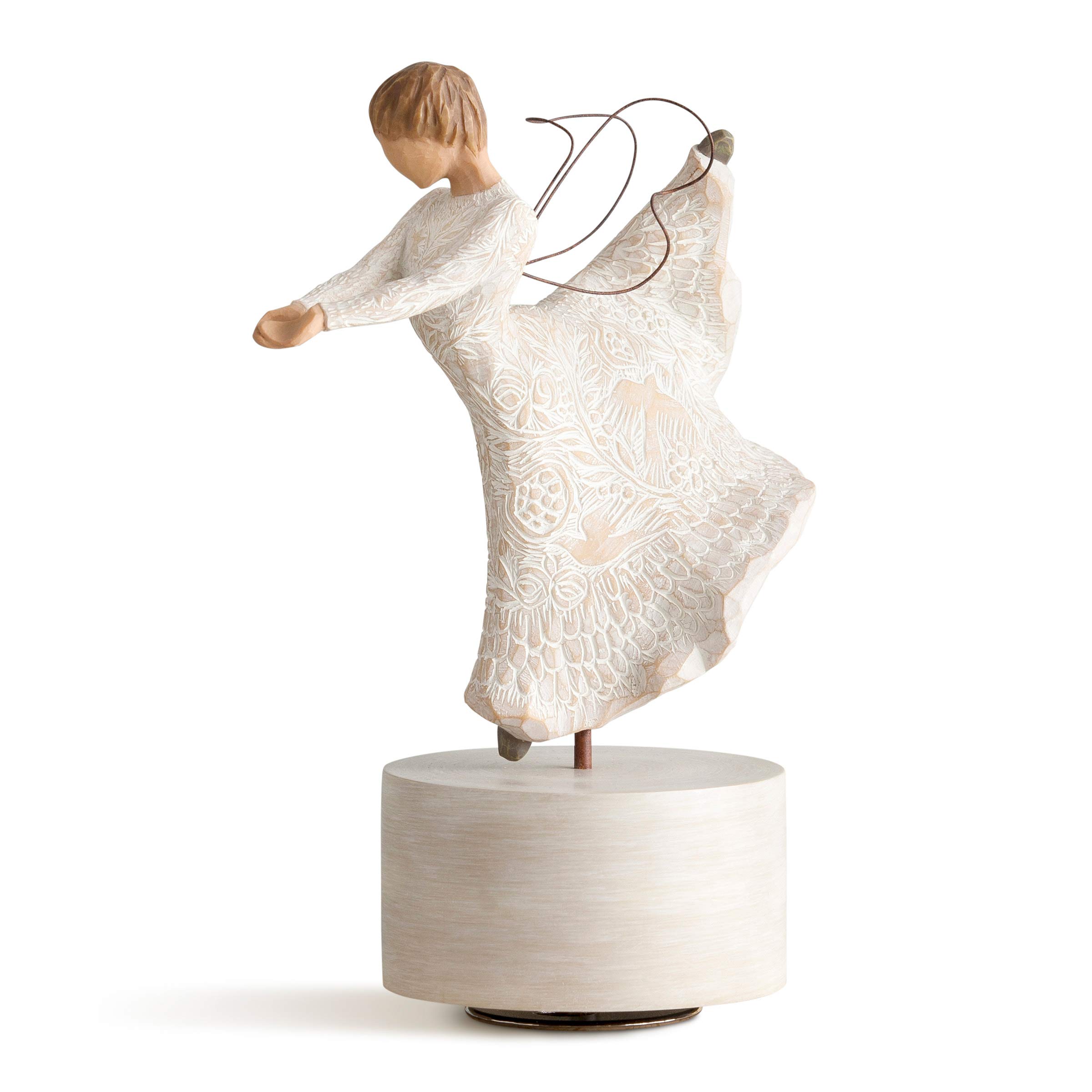 Willow Tree Dance of Life Angel Musical, Sculpted Hand-Painted Musical Figure