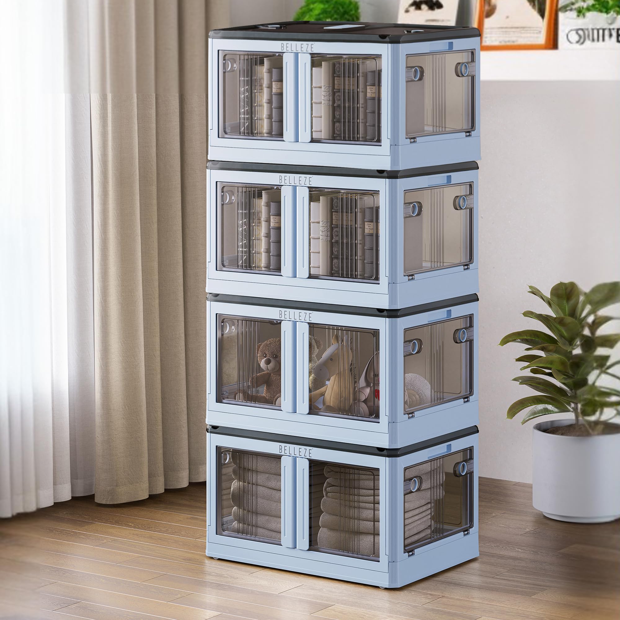 Tall Storage Bins On Wheels